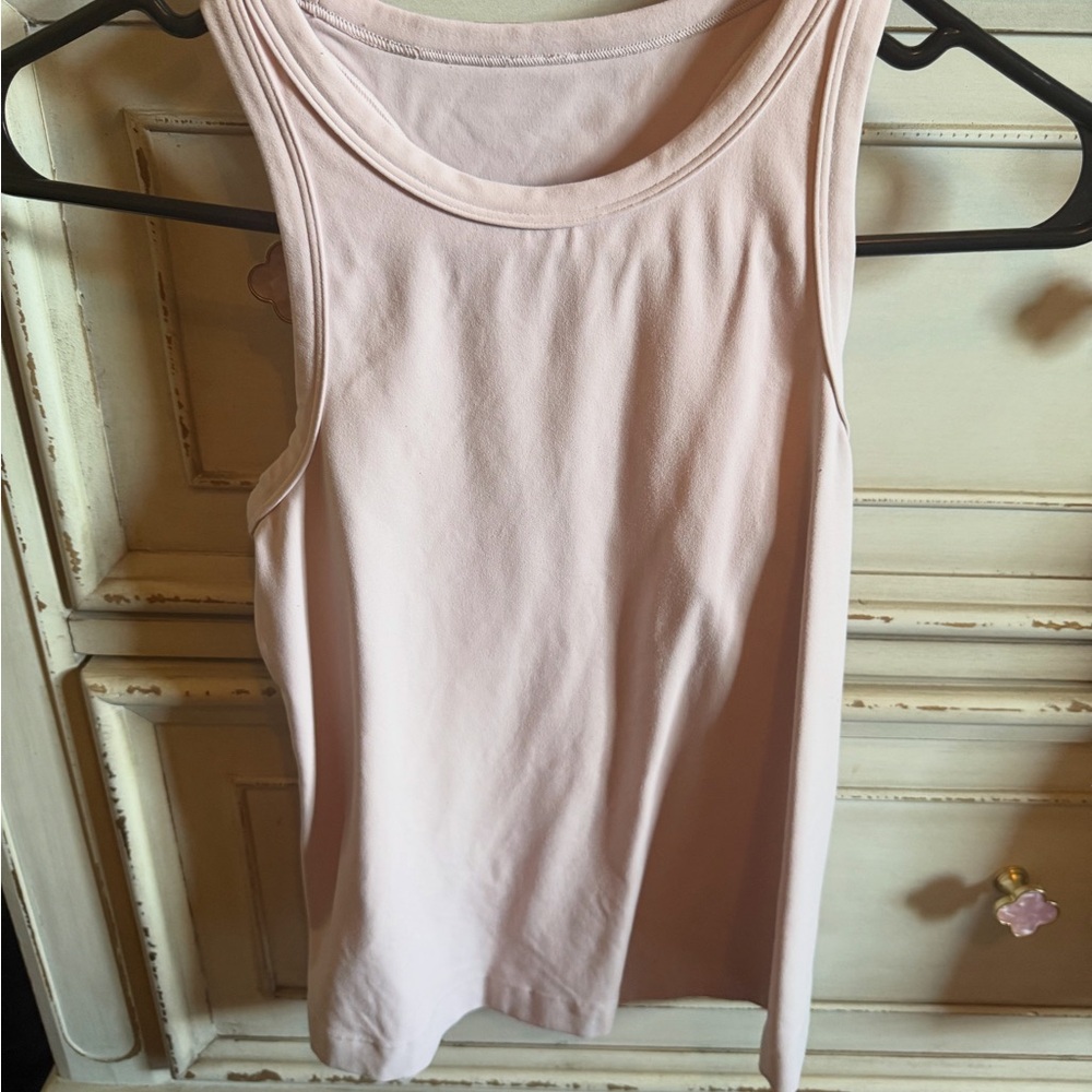 Lululemon Athletica Light Pink Tank Top
